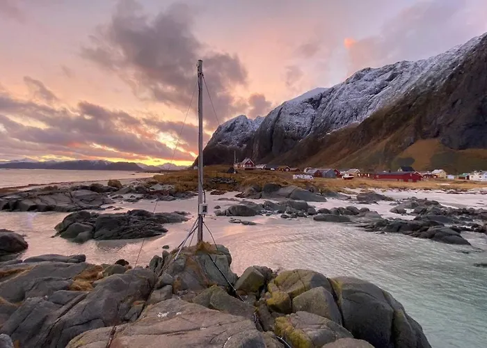 Lofoten_beach_eggum Ferienhaus Eggum